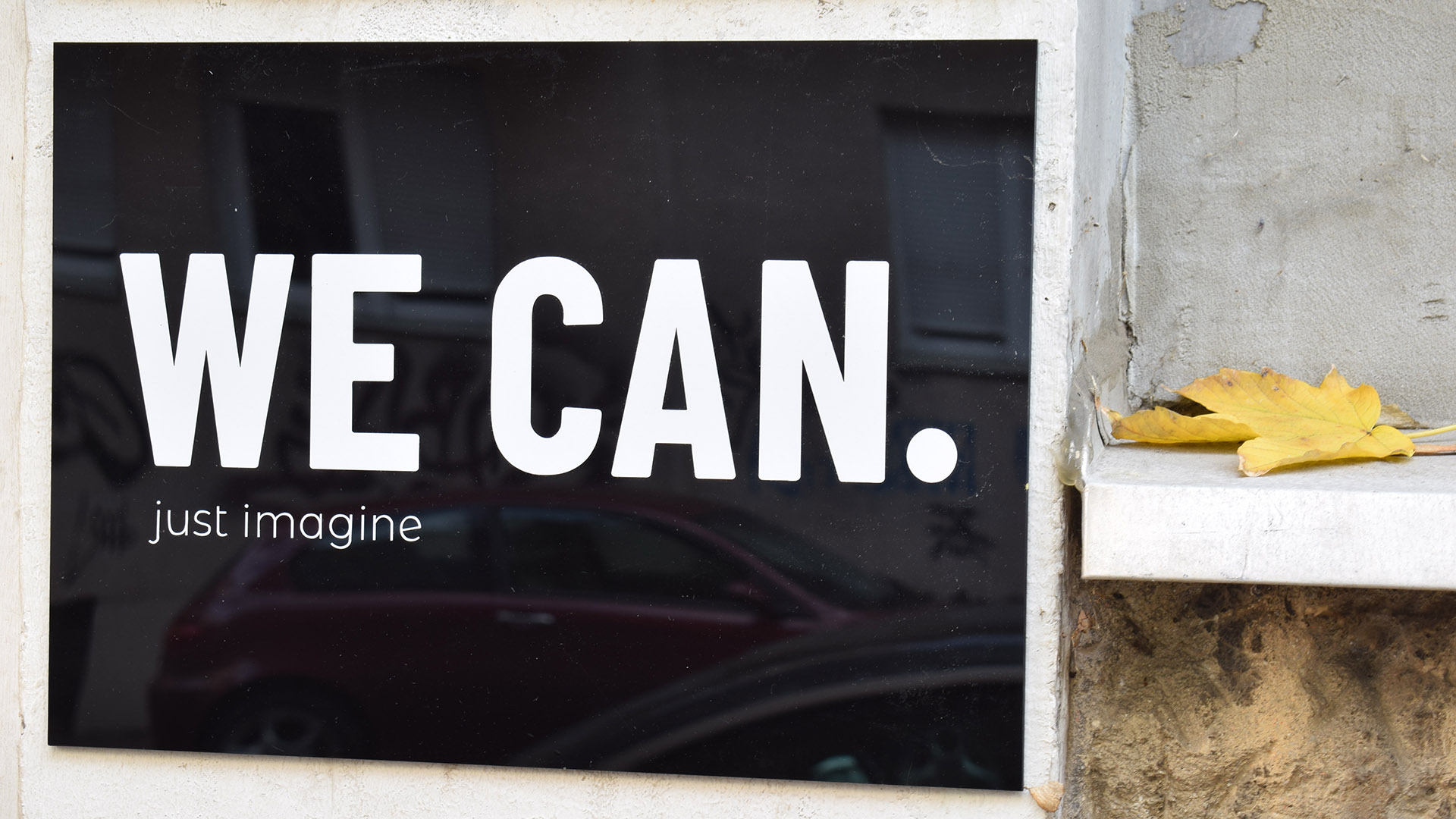 We can - Just immagine